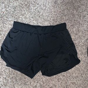 Black Athletic Running shorts